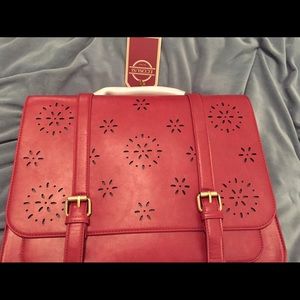 Ecosusi Red Briefcase